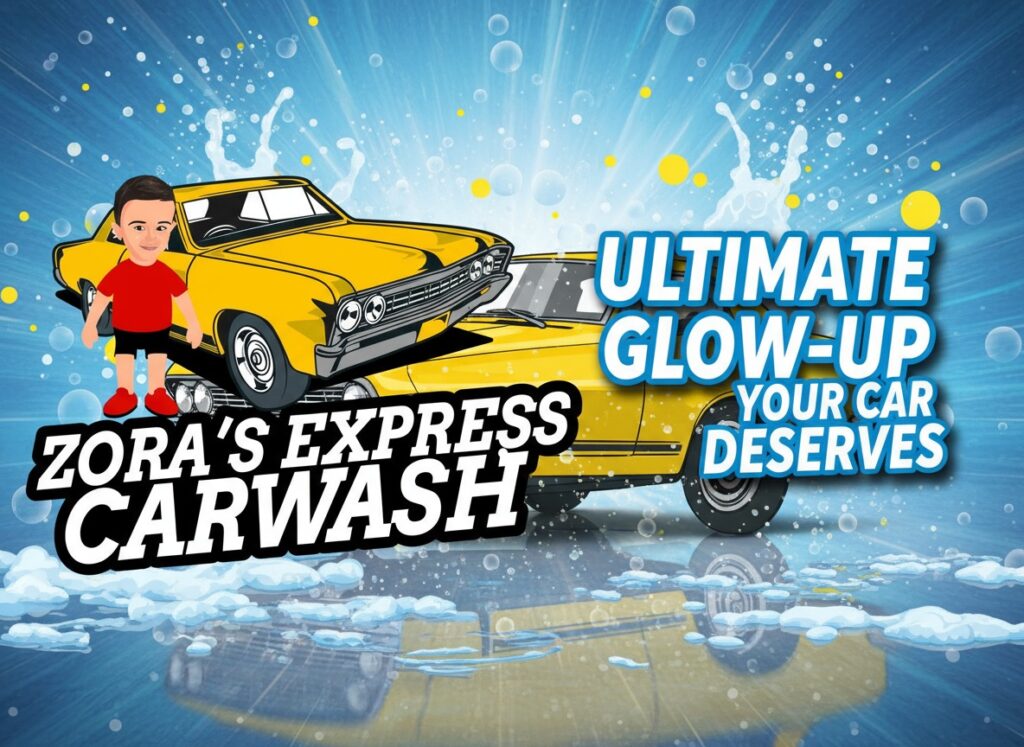 Why Zora’s Express Car Wash is the Ultimate Glow-Up Your Car Deserves