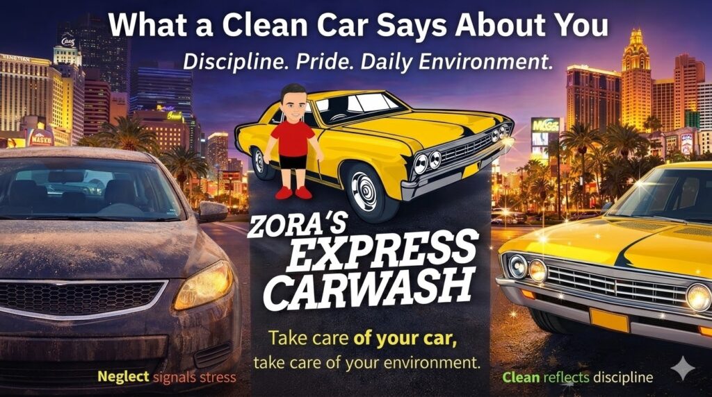 What a Clean Car Says About You